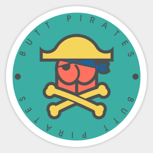 Butt Pirates Sticker